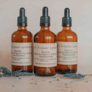 Equine Natural & Organic Fly Spray Concentrate (100ml)